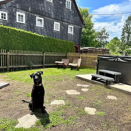 Whirlpool&sauna - Ornella Im Zittauer Gebirge Apartment Großschönau