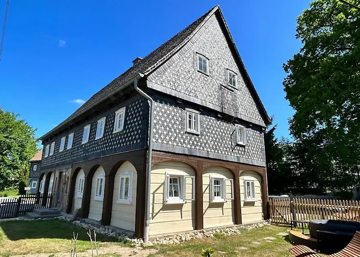 Whirlpool & Sauna - Ornella Im Zittauer Gebirge شقة *